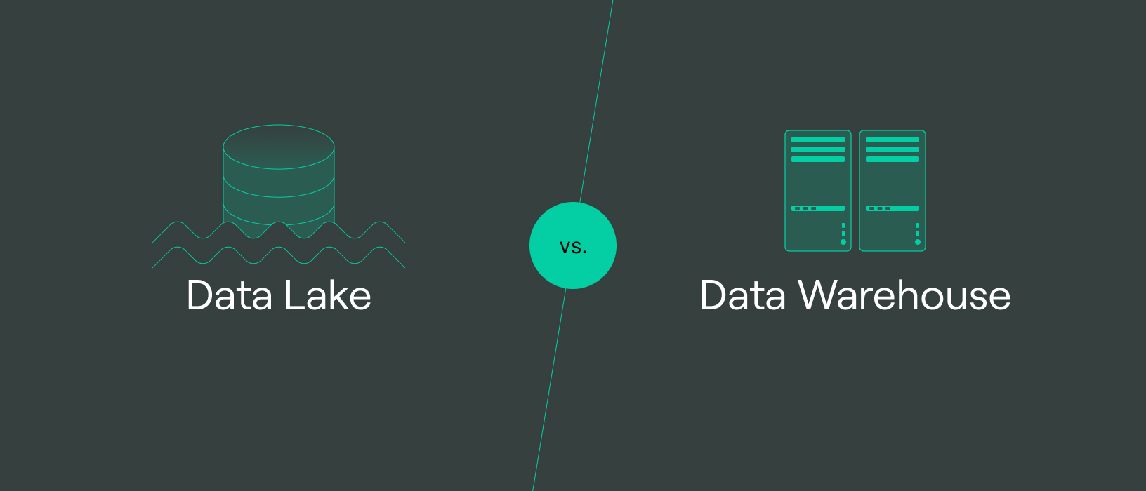 data mart vs data lake