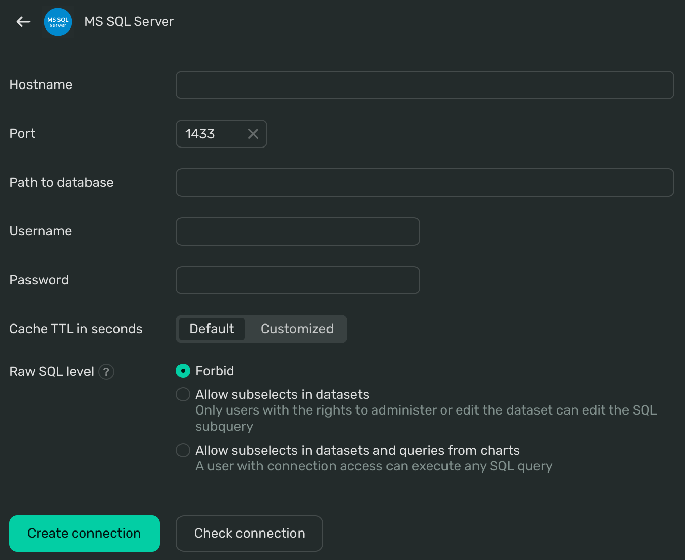 mssql-connection-interface