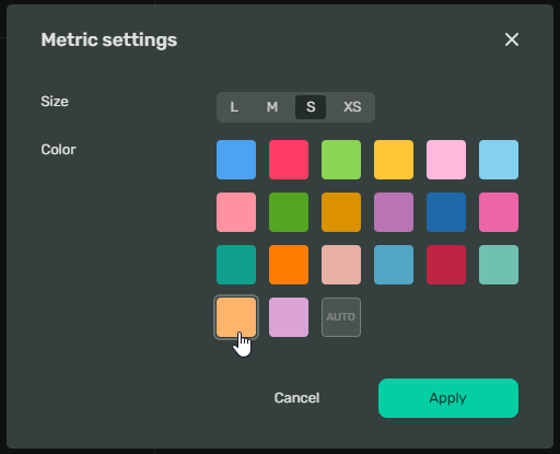 indicator-metric-settings